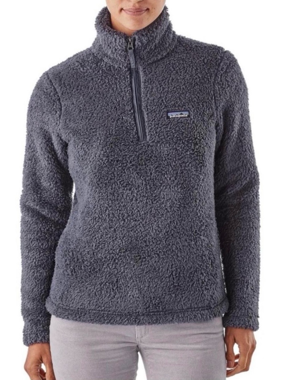 Patagonia Los Gatos 1/4 zip fleece pullover - Dark Grey. Size XS